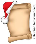 santa claus, wens lijst