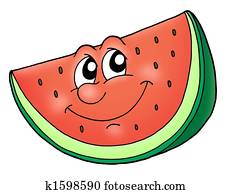 Smile watermelon