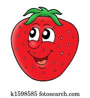 Smiling strawberry Smiling strawberry