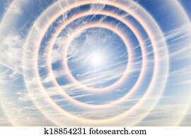 tunnel, licht, gegen, himmel, sun., religion, gott, providence.