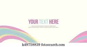 Website header colorful wave design Website header colorful wave design