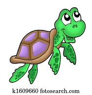 Little sea turtle purple Little sea turtle purple