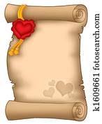 Love parchment Love parchment