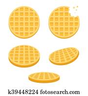 redondo, waffles, jogo