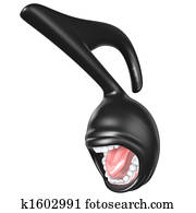 Singing Music Note Singing Music Note