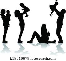 משפחה, צללית