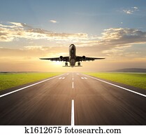 airplane landing airplane landing