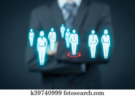 Human resources and leader