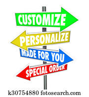 personalize, personalize, feito, por si, especiais, ordem, sinais