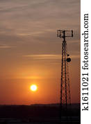 Sunset Cell Tower