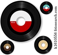 ראטרו, 45 סיבובים לדקה, הקלט