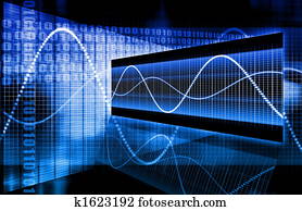 Blue Corporate Data Diagram Blue Corporate Data Diagram