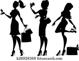 mode, och, skönhet, collection.