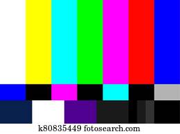 TV colour bars test card screen. SMPTE Television Color Test Calibration Bars. Test card. SMPTE color bars. Graphic for footage video TV colour bars test card screen. SMPTE Television Color Test Calibration Bars. Test card. SMPTE color bars. Graphic for footage video