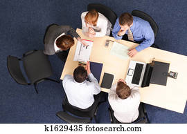 unternehmerin, machen, darstellung, to, menschengruppe