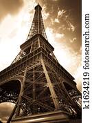 vintage eiffel tower vintage eiffel tower