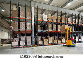 Warehouse forklifter