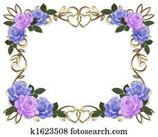 ורדים, גבול, הזמנה של חתונה