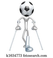 Injured Soccer Football Player Injured Soccer Football Player