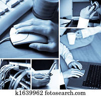 Technology collage Technology collage