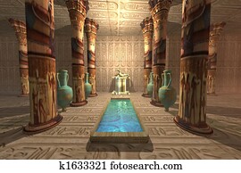 מצרי, בית מקדש