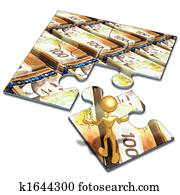 Canadian Currency Concept Puzzle