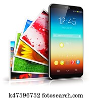 Mobile digital photography concept Mobile digital photography concept