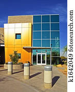 Modern commercial building