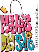 Mothers Day Sale Typography Mothers Day Sale Typography