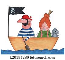Pirate and Princess Pirate and Princess