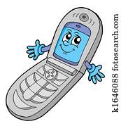 V cell phone open V cell phone open