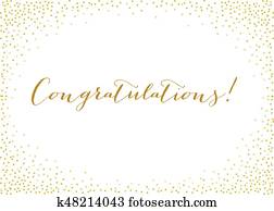 Gold Confetti Background Gold Confetti Background