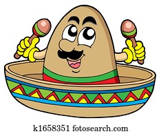 Mexican sombrero Mexican sombrero