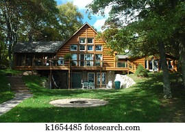Minnesota Log Home