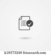 Check list icon Check list icon
