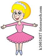 Cute ballerina Cute ballerina