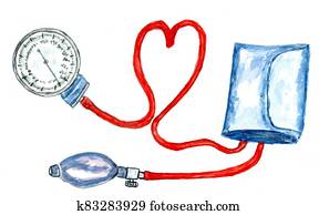 Medical tonometer art Medical tonometer art