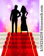 Red carpet celebrity Red carpet celebrity