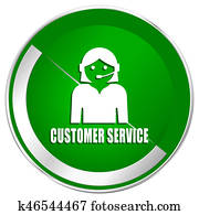 servicio de cliente, plata, metálico, frontera, verde, tela, icono, para, móvil, apps, y, internet.