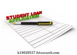 student loan application