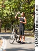 Taking a water break