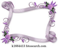 הזמנה של חתונה, גבול, אזובין, ורדים