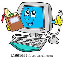 זה, מחשב, עם, הזמן