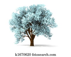 3d wintry tree 3d wintry tree