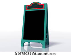 Blank sandwich board Blank sandwich board
