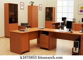 modern and light office