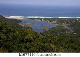 River Estuary and Sea