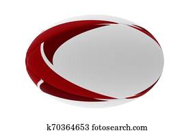 Rugby Ball Red Design Rugby Ball Red Design