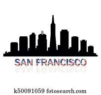 san francisco skyline san francisco skyline