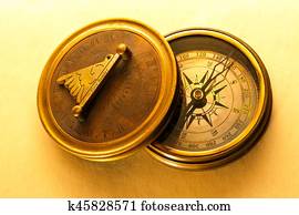Vintage compass